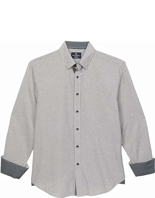 Performance 4-way Stretch Casual Button Up Shirt
