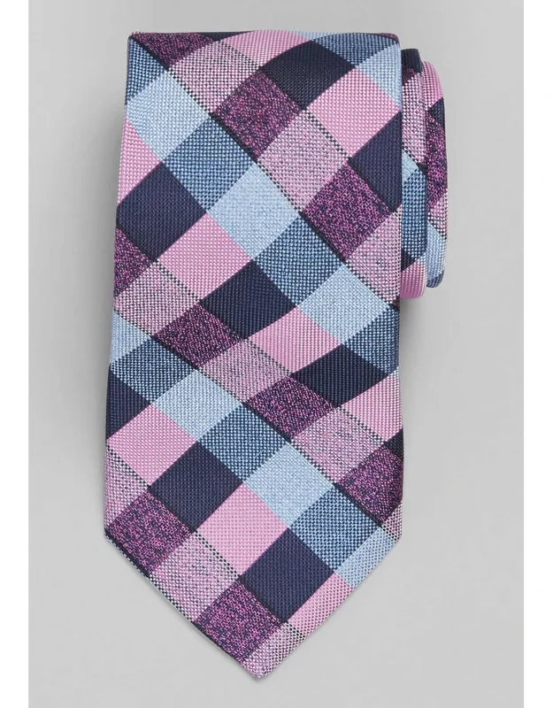 Simple Oxford Check Tie
