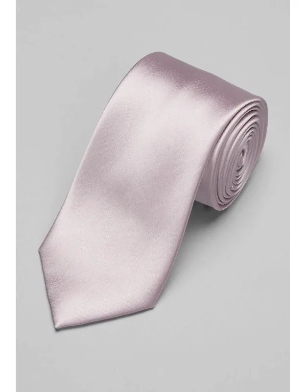 Reserve Collection Satin Weave Solid Tie - Long