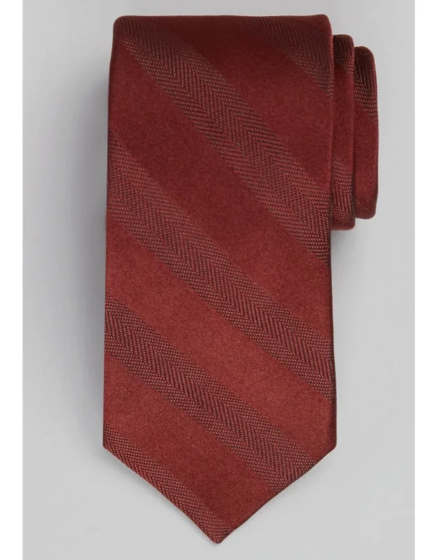 Tonal Wide Stripe Tie