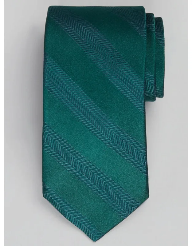 Tonal Wide Stripe Tie