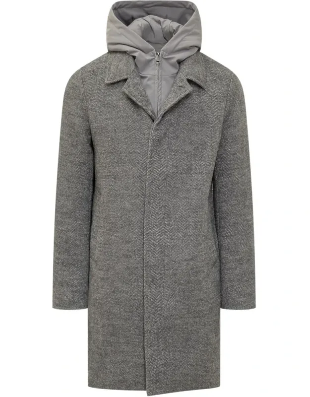 Coat With Padded Insert