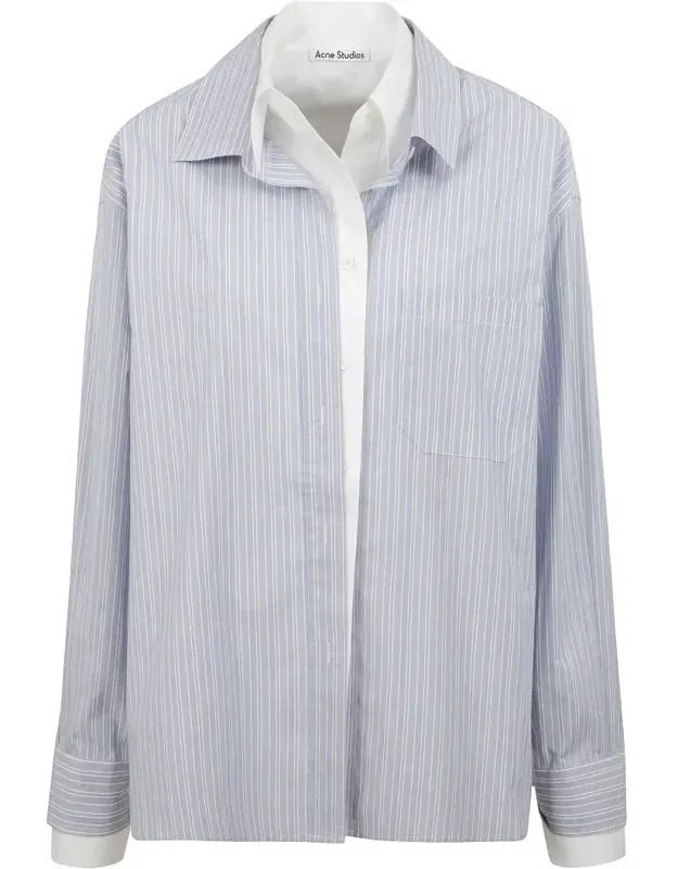 Layered Long-sleeve Shirt