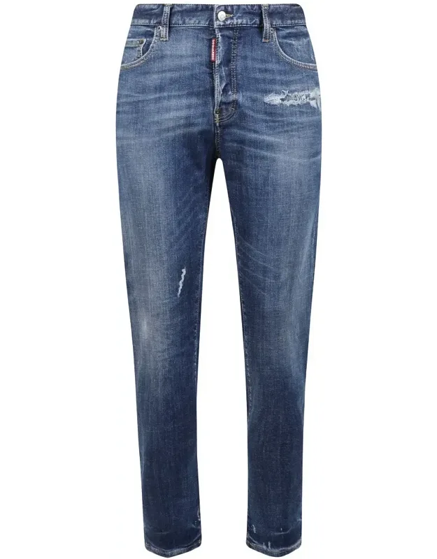 Destroyed Regular Jeans