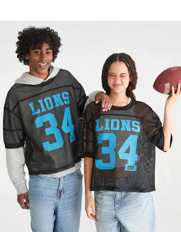 Detroit Lions Mesh Graphic Tee