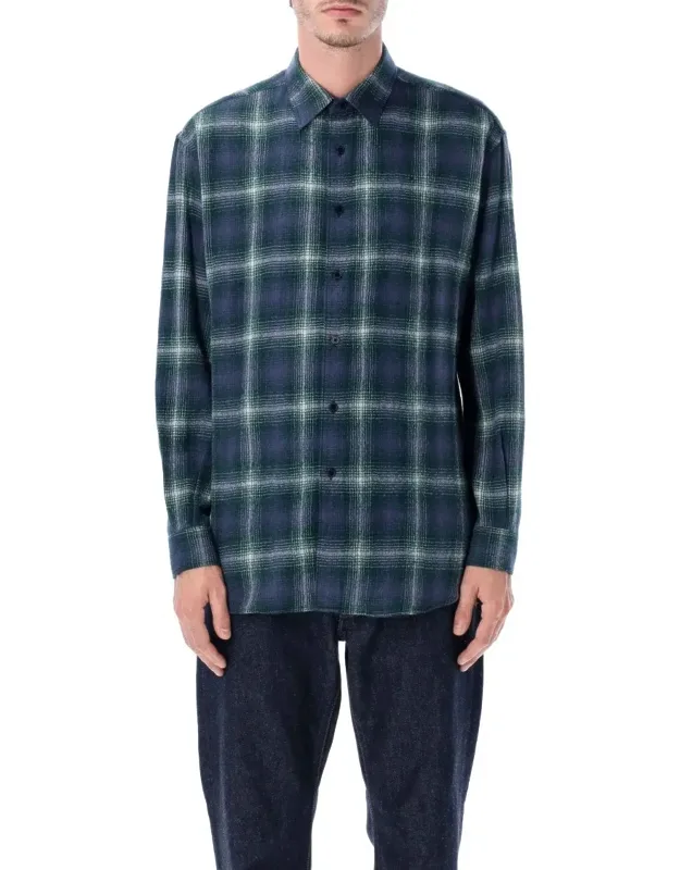 Wool Check Shirt