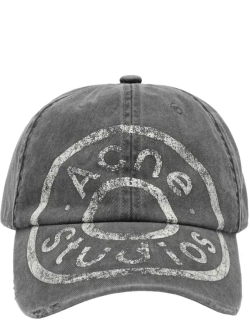 Vintage-inspired Denim Baseball Cap