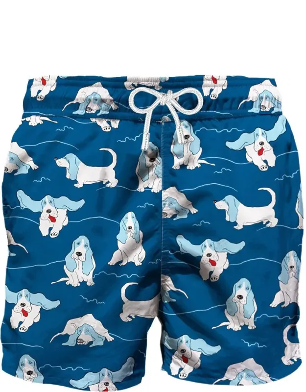 Basset Hound Swim Shorts