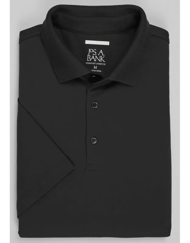 Tailored Fit Interlock Polo Shirt