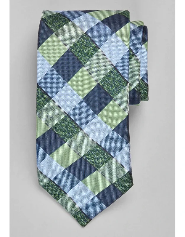 Simple Oxford Check Tie