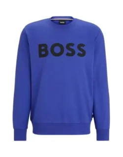 Cotton Sweatshirt With Rubber-print Logo