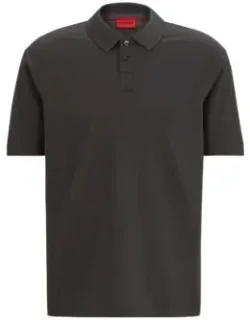 Cotton-piqu Polo Shirt With Logo Print