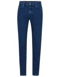 Slim-fit Jeans In Blue Italian Denim