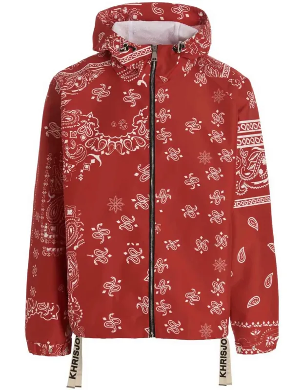 Windbreaker Bandana Hood Jacket