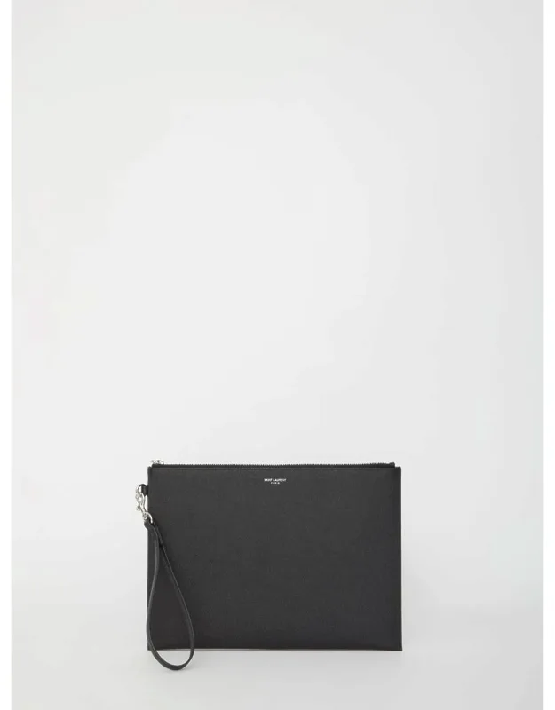 Leather Tablet Holder Bag