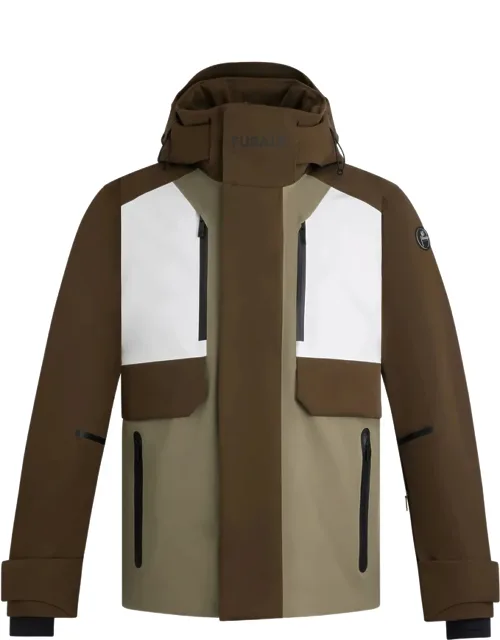 Three-tone Panelled Ski Jacket