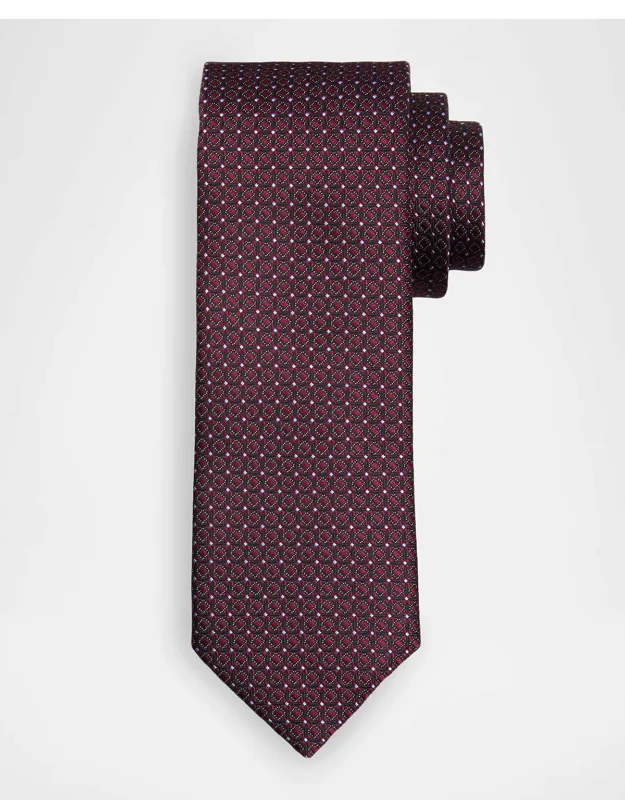 Micro-box Silk Jacquard Tie