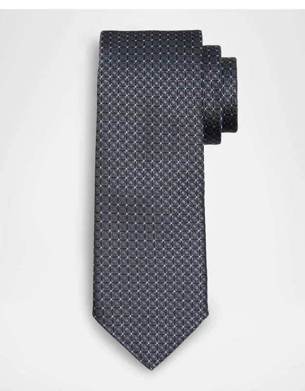 Micro-box Silk Jacquard Tie