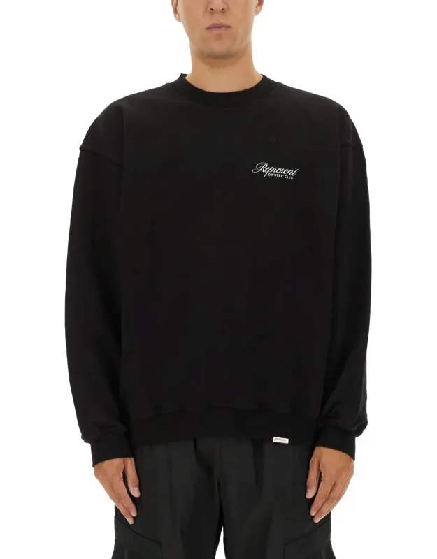 "owners Club Script Sweatshirt 100% Cotton"