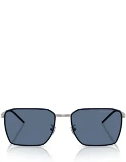 Emporio Armani Sunglasses Ea2172d 300380 Silver Metal Italy