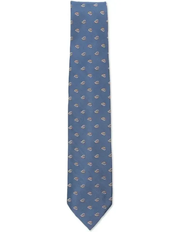 Tie With Paisley Pattern