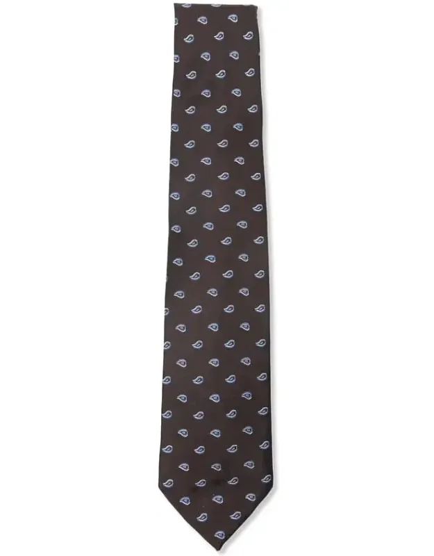 Barba Napoli Tie With Paisley Pattern