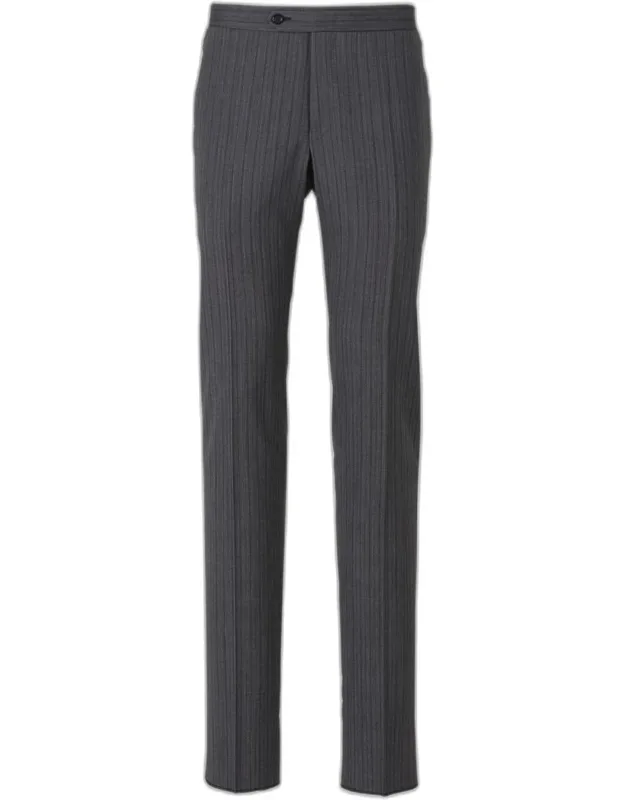 Striped Wool Pants