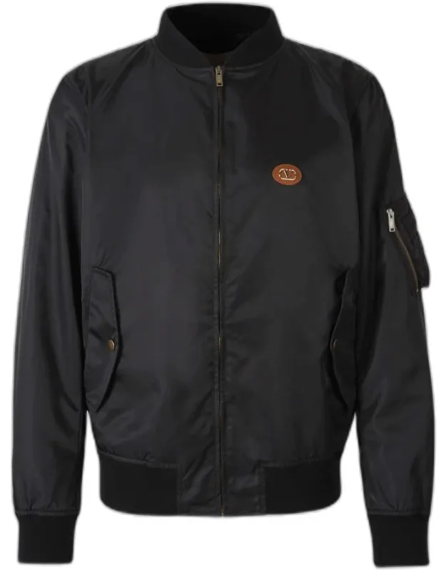 Logo Bomber Jacket