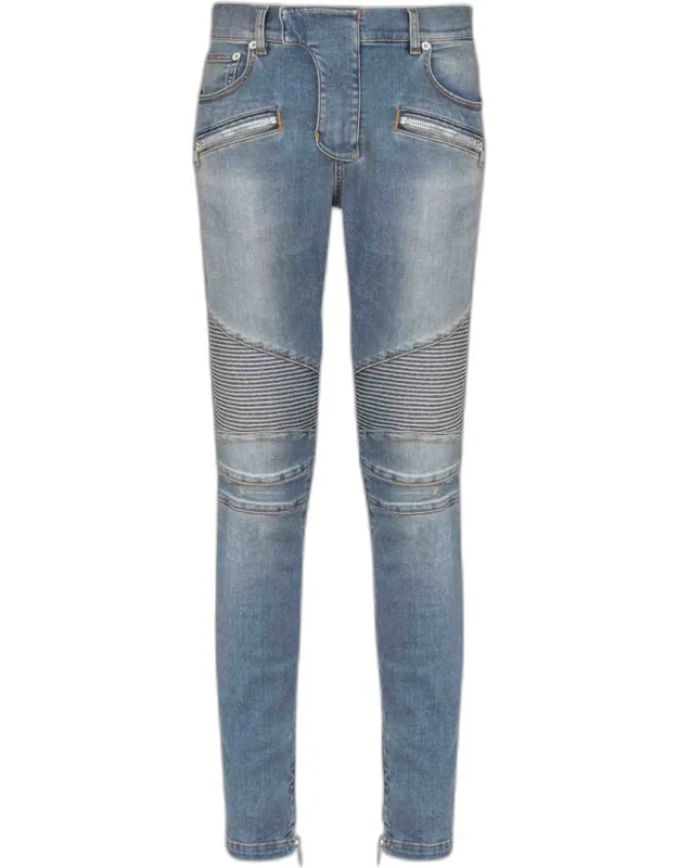Slim Biker Jeans