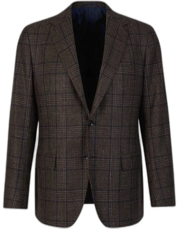 Checked Pattern Blazer