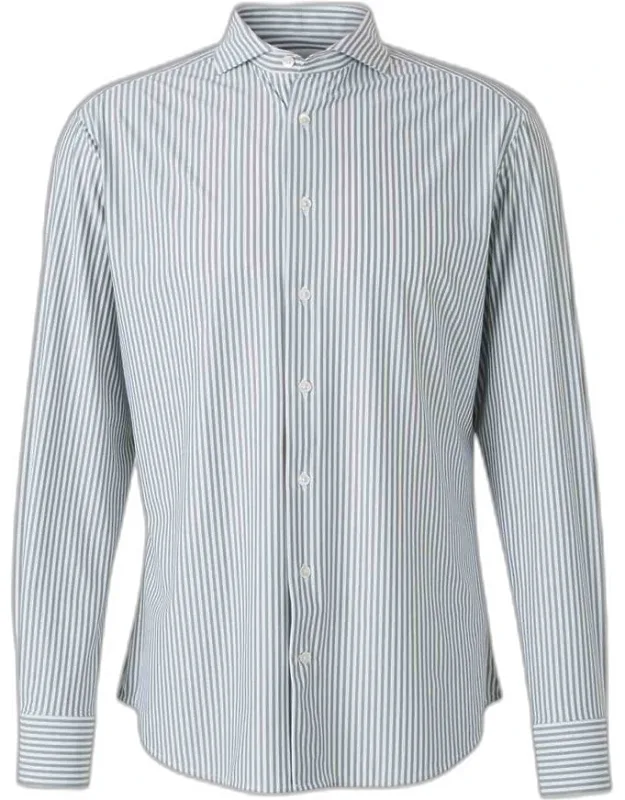 Striped Motif Shirt