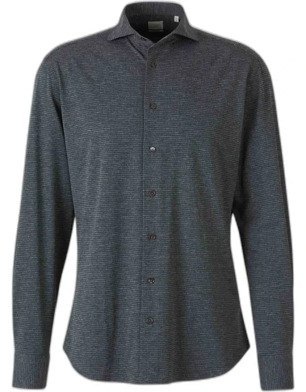 Rooster Duck Motif Shirt