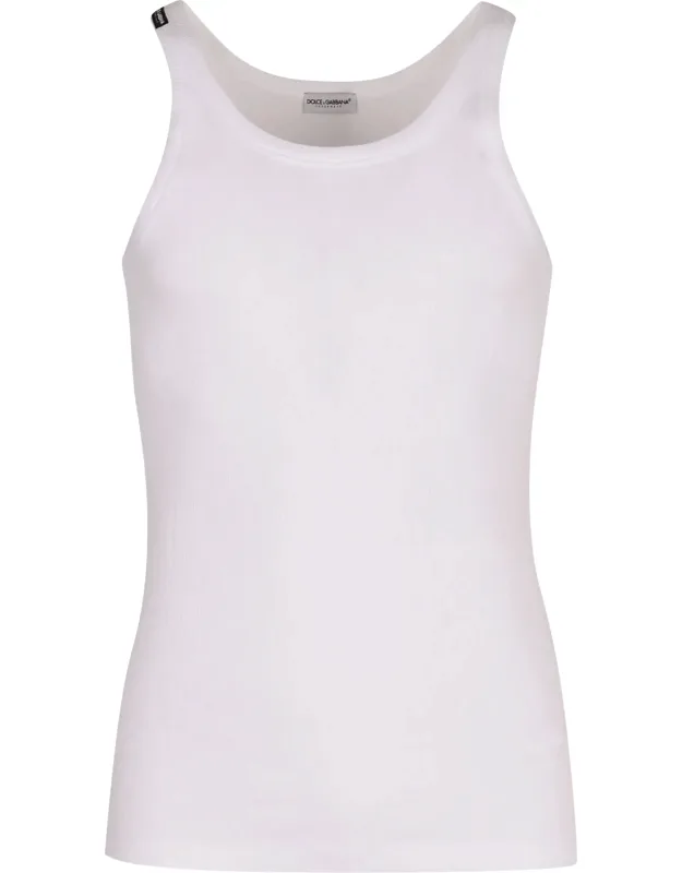 Logo Cotton Tank Top
