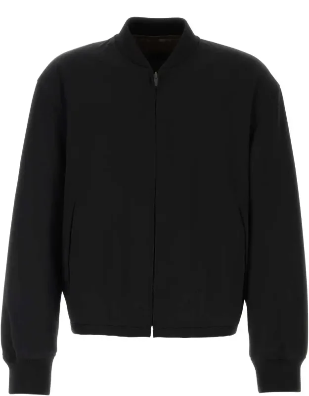 Wool Fenn Bomber Jacket