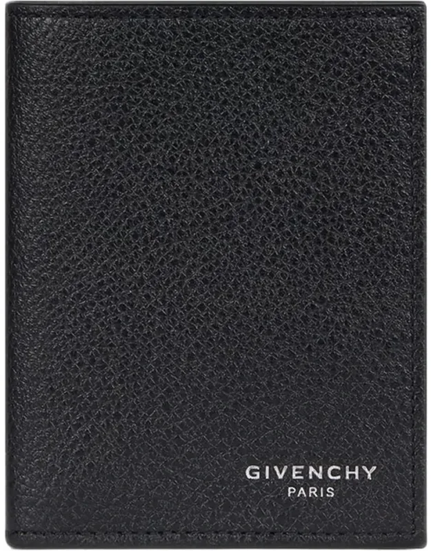 Grained Leather Card Holder