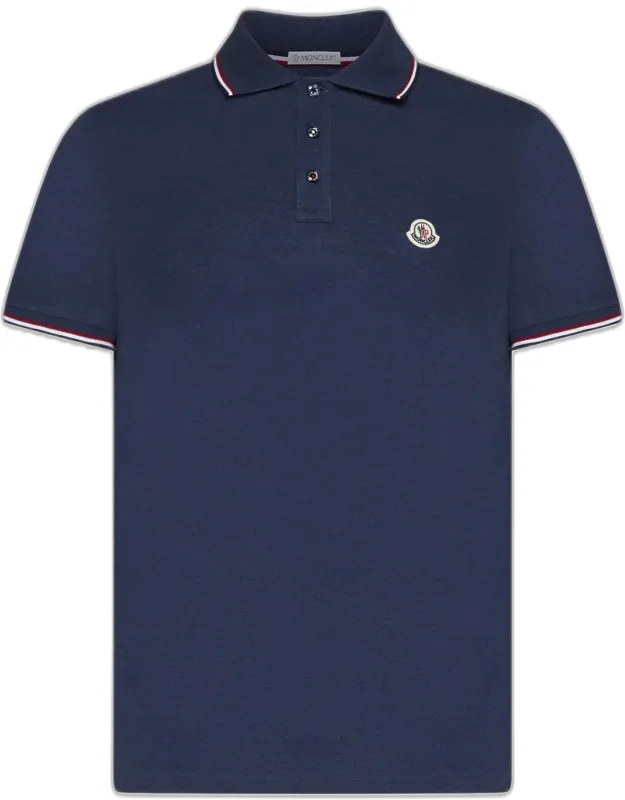 Logo-patch Cotton Polo Shirt