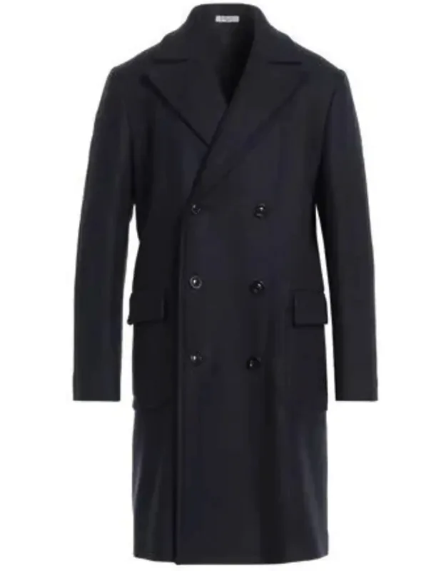 Wool Bottoned Coat