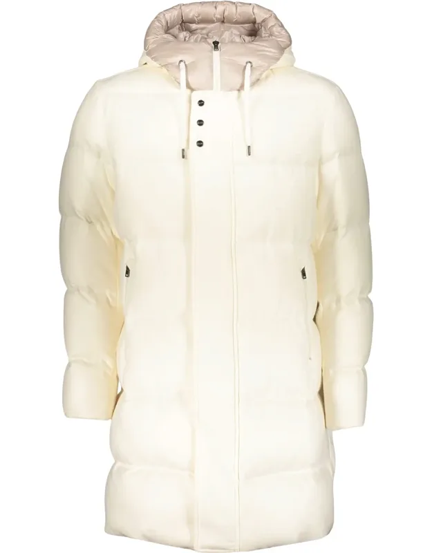 Long Down Jacket With Hood