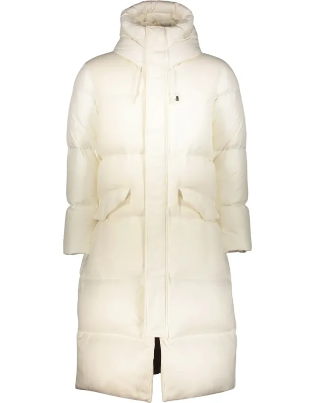 Long Down Jacket, Elegant And Warm.