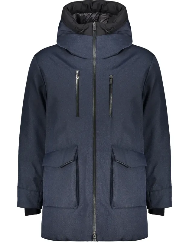 Long Jacket With Hood