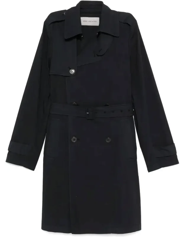 Coat Double-breasted Button Fastening