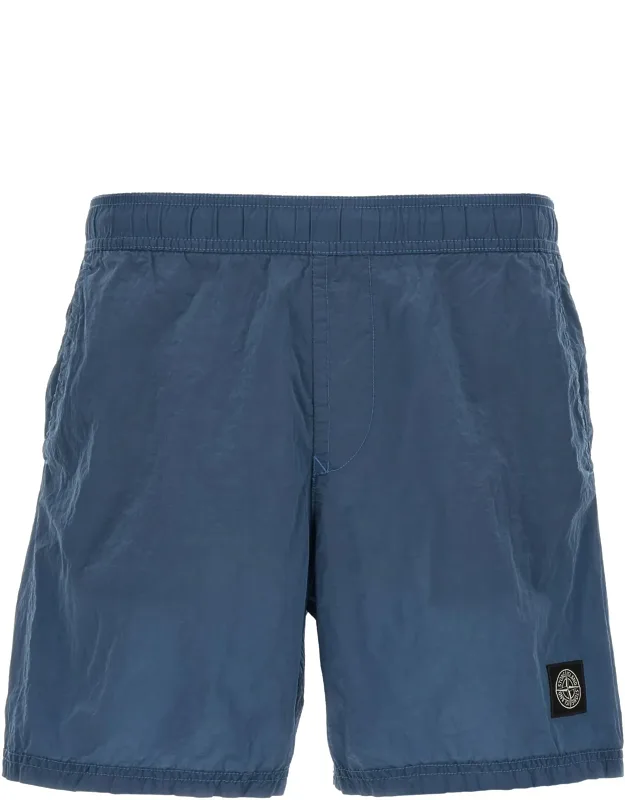 Logo Patch Swim Shorts