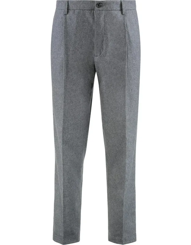 Department Five Chino Pants With Comfortable Fit And Zip Closure