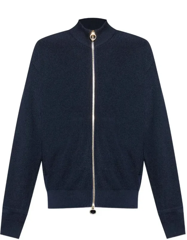 Shark Tag Tech Wool Full Zip Sweater