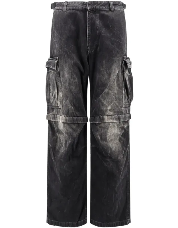 Cargo Denim Trousers