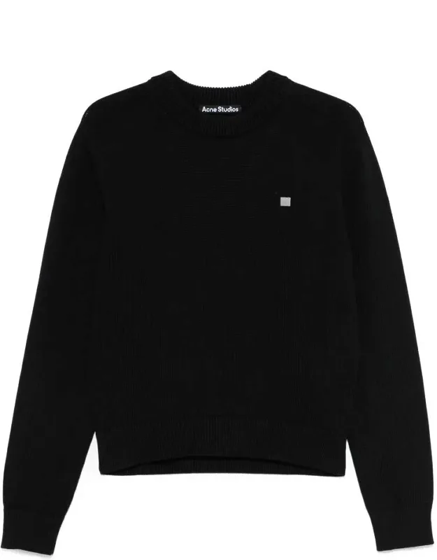 _acne Studios Sweater With Ribbed Cuffs And Hem_