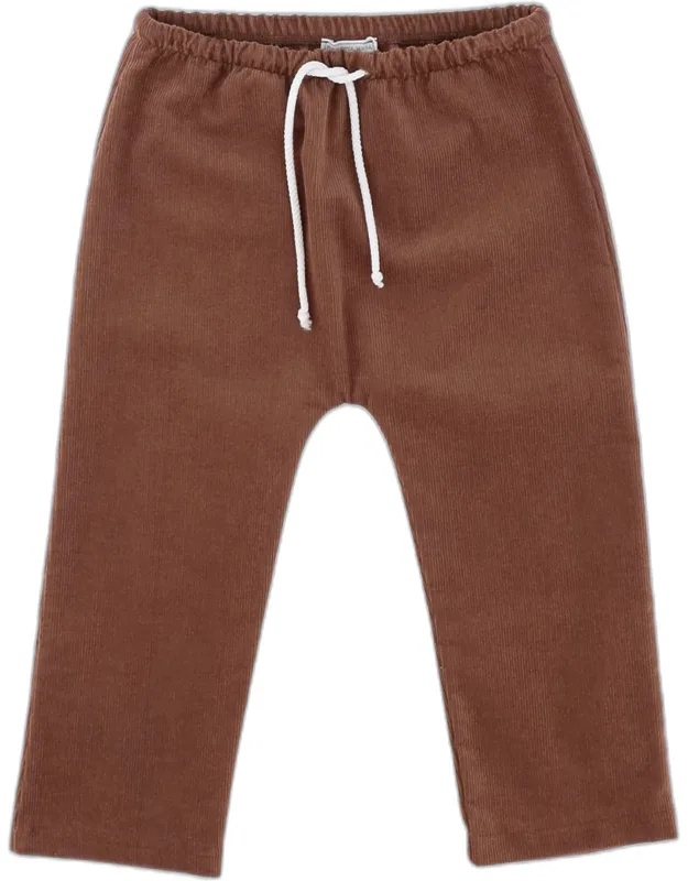 Cotton Ribbed Trousers