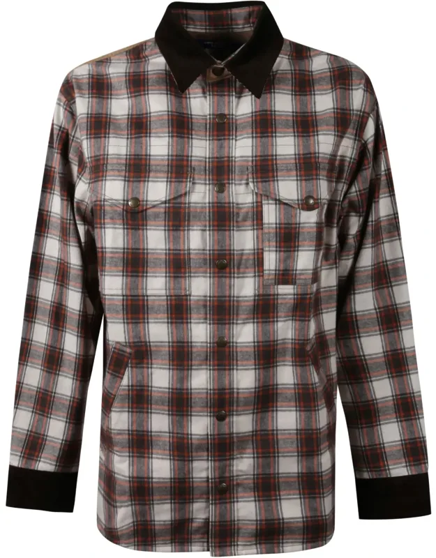 Checked Cotton Flannel Shirt