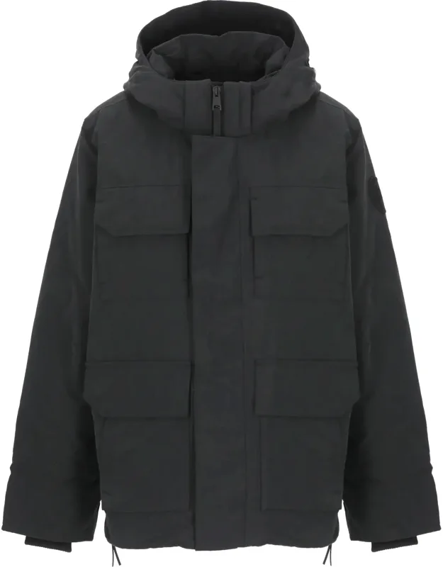 Canada Goose Maitland Parka - High Neckline With Hood, Front Zip And Stud Buttons Fastening