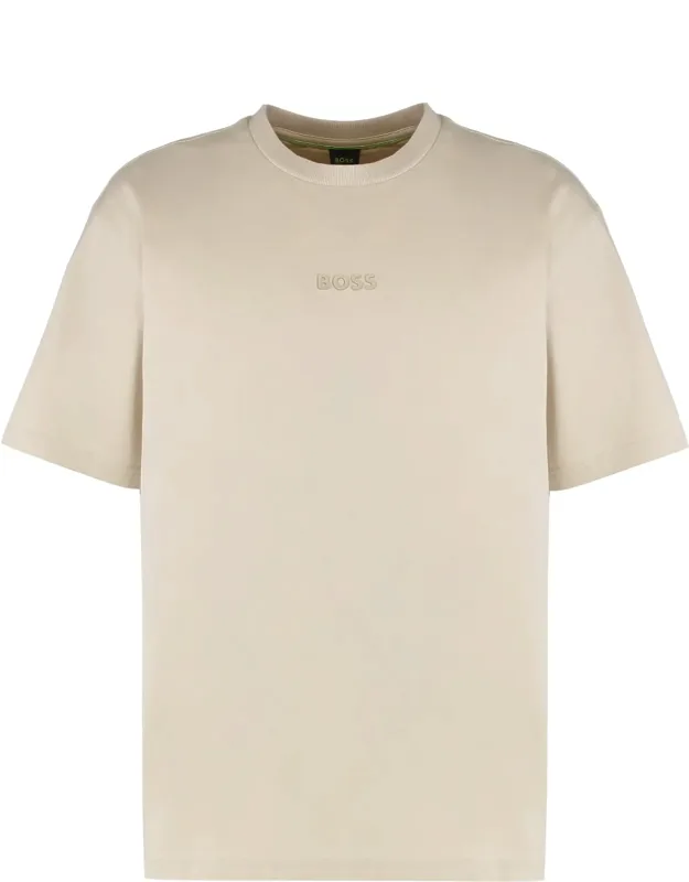 Crew Neck T-shirt In Cotton